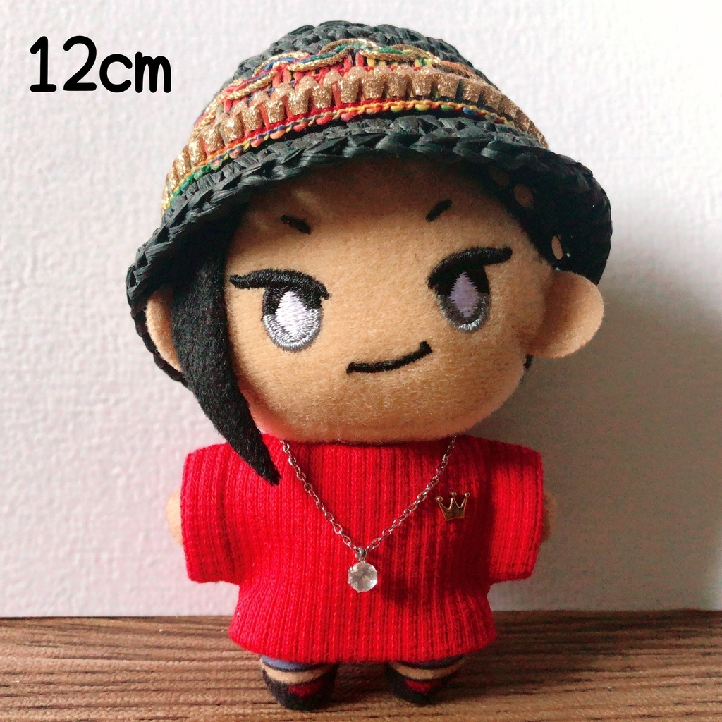 天然石が選べる!金属アレルギー対応のぬいとお揃いペンダントセット【新色追加・改良型】