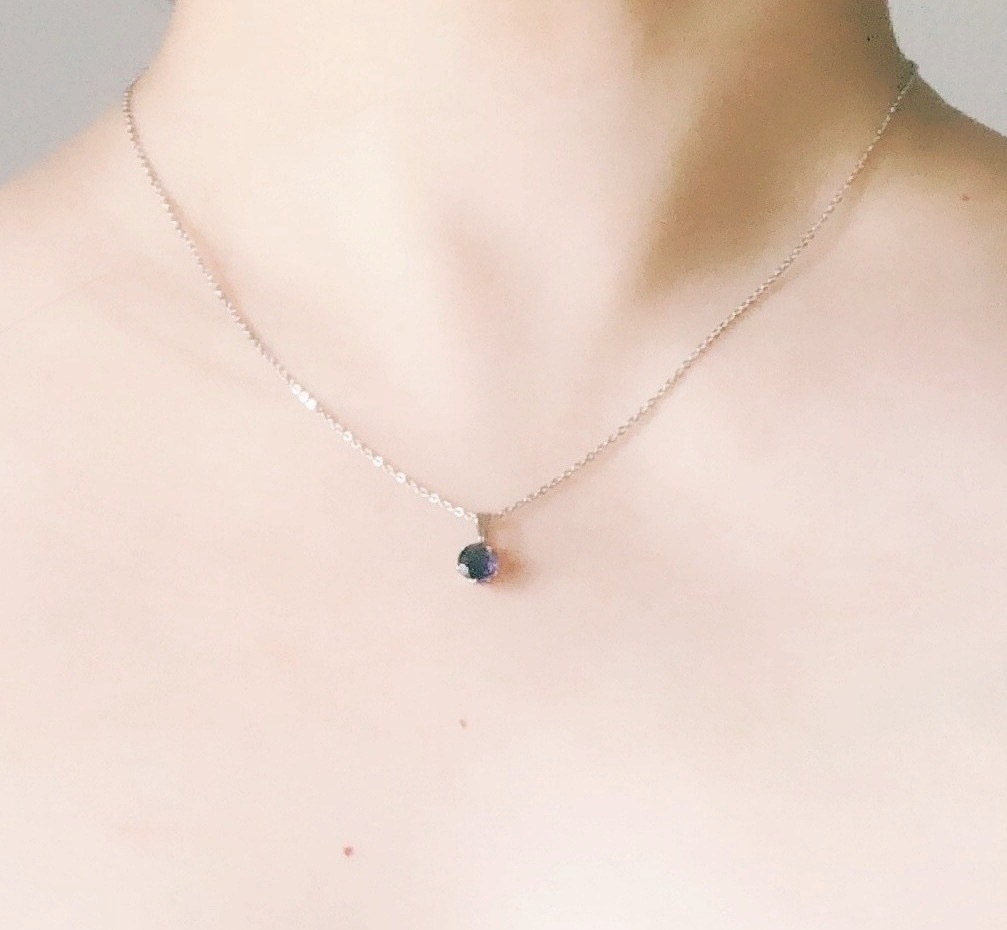 天然石が選べる!金属アレルギー対応のぬいとお揃いペンダントセット【新色追加・改良型】