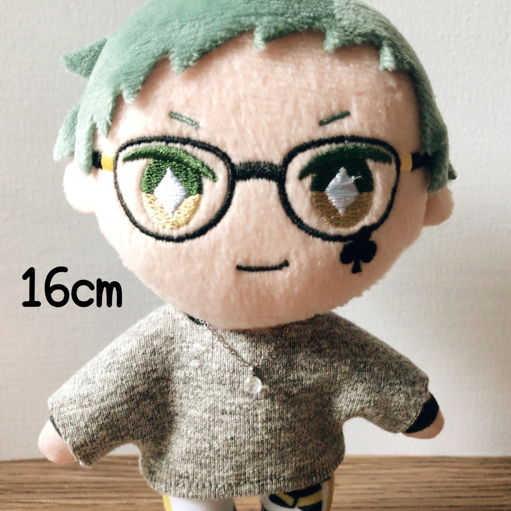 天然石が選べる!金属アレルギー対応のぬいとお揃いペンダントセット【新色追加・改良型】