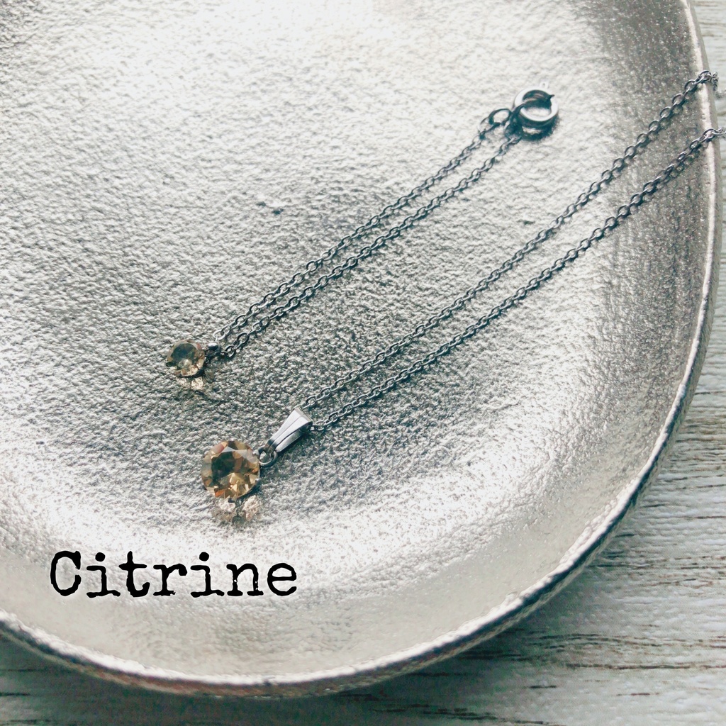 天然石が選べる!金属アレルギー対応のぬいとお揃いペンダントセット【新色追加・改良型】