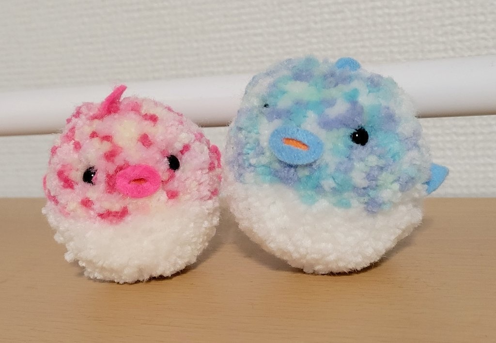 ふぐのぬいぐるみ