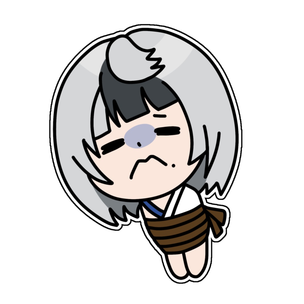 焼きおむすびアクリルキーホルダー