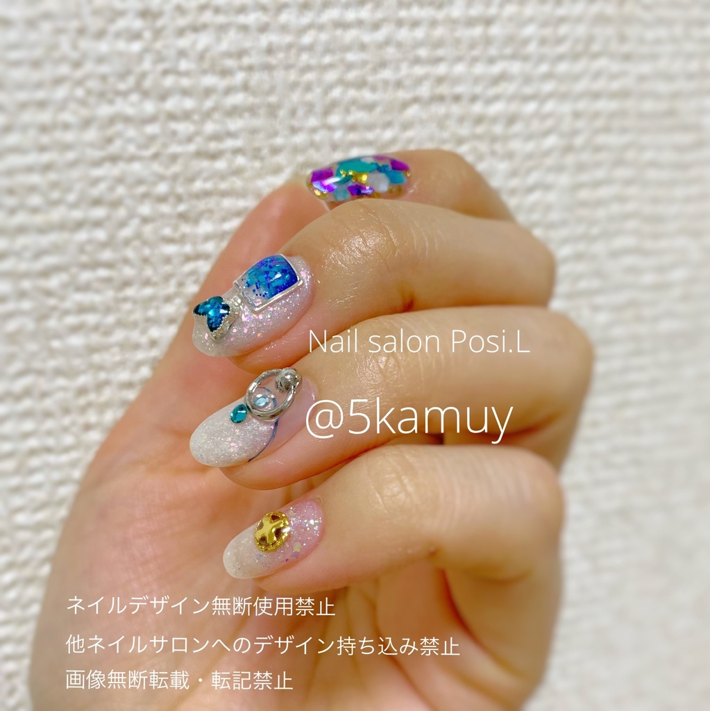 ゴールデンカムイ ネイルチップ アシリパ２ ぐみぐみ Booth