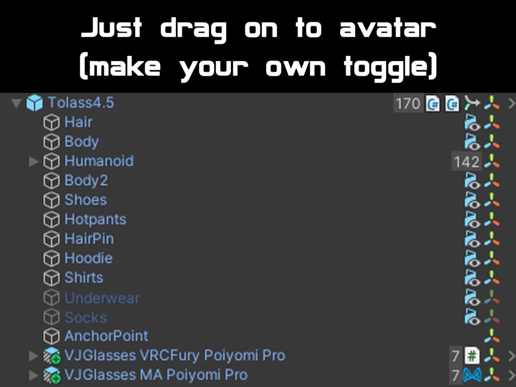 VJ Glasses VJメガネ