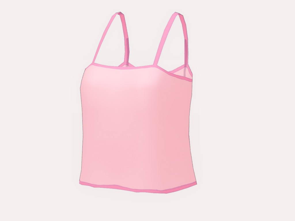Simple Camisole for Tolass トラスちゃん用シンプルキャミソール