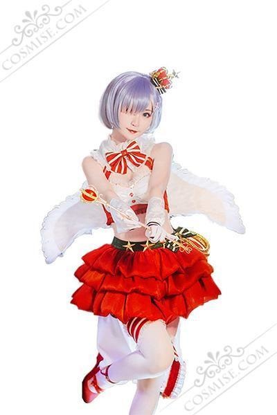 Re ゼロから始める異世界生活 レム クリスマス コスプレ衣装 リゼロ レムりん 仮装 人気 9点セット Cosmise Booth