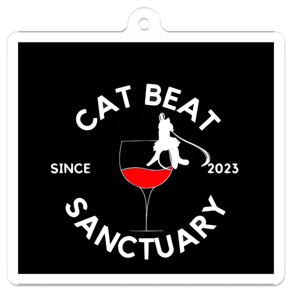 【CatBeatSanctuary公式アクリルキーホルダー】