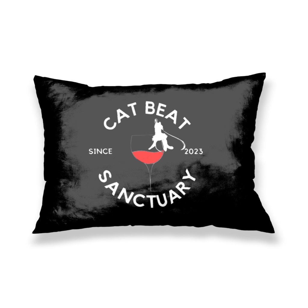 【CatBeatSanctuary公式枕カバー 【43x63cm】