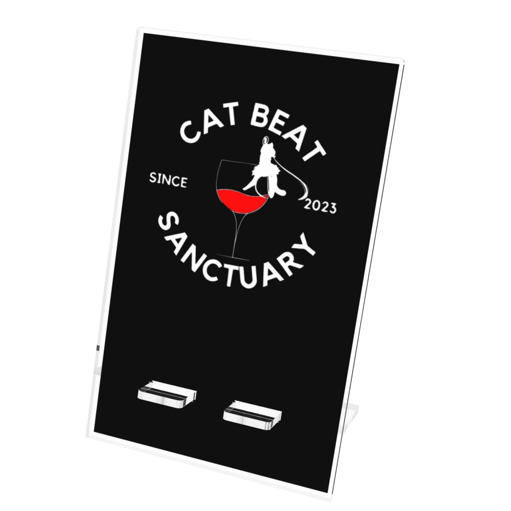 【CatBeatSanctuary公式アクリルスマホスタンド】