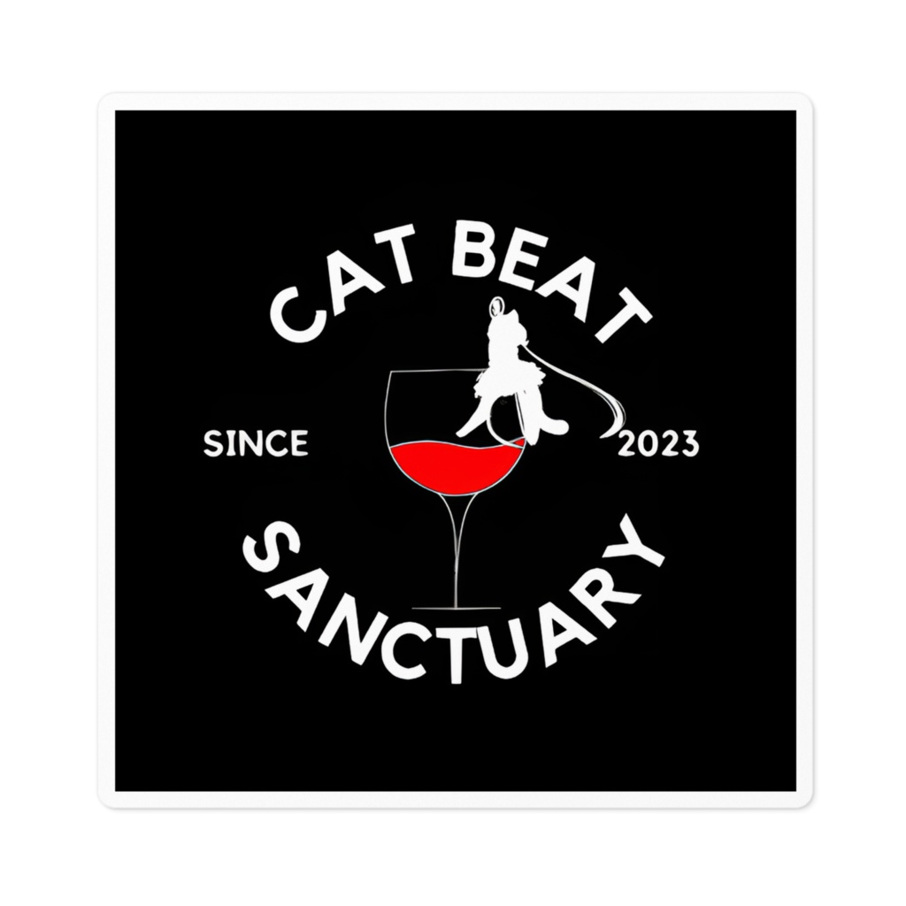 【CatBeatSanctuary公式 ステッカー】
