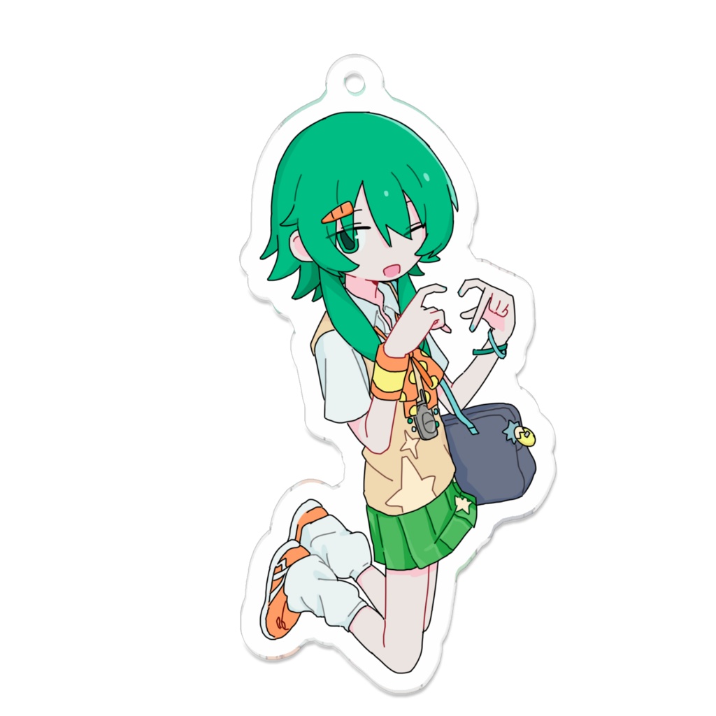 アクリルキーホルダーA【I Can't Wait】（GUMI）ㅤㅤd0tc0mmie & mzhu