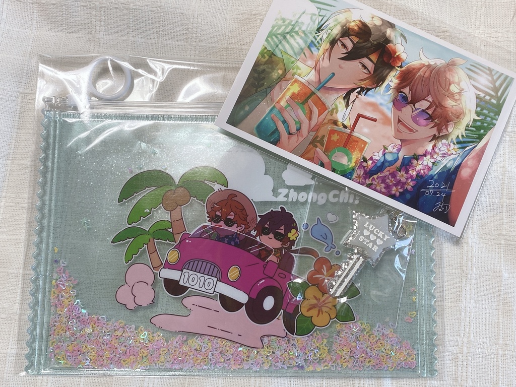 鍾タルビニールポーチ