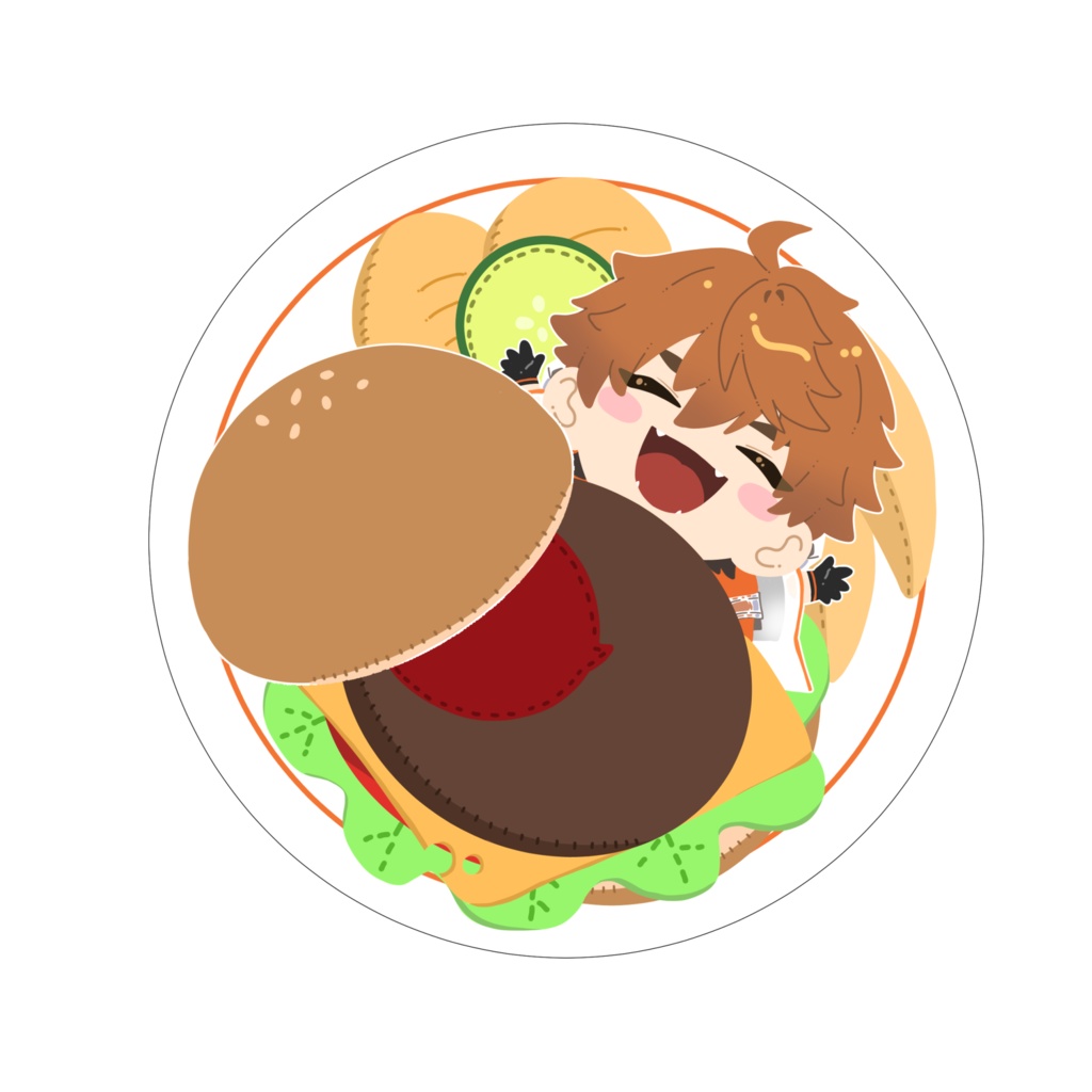 すくみアクキー📿🍔