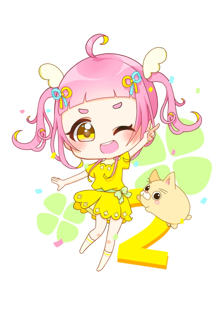 2周年記念-アクリルキーホルダー-