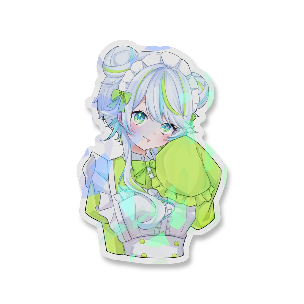 メイド服ステッカー