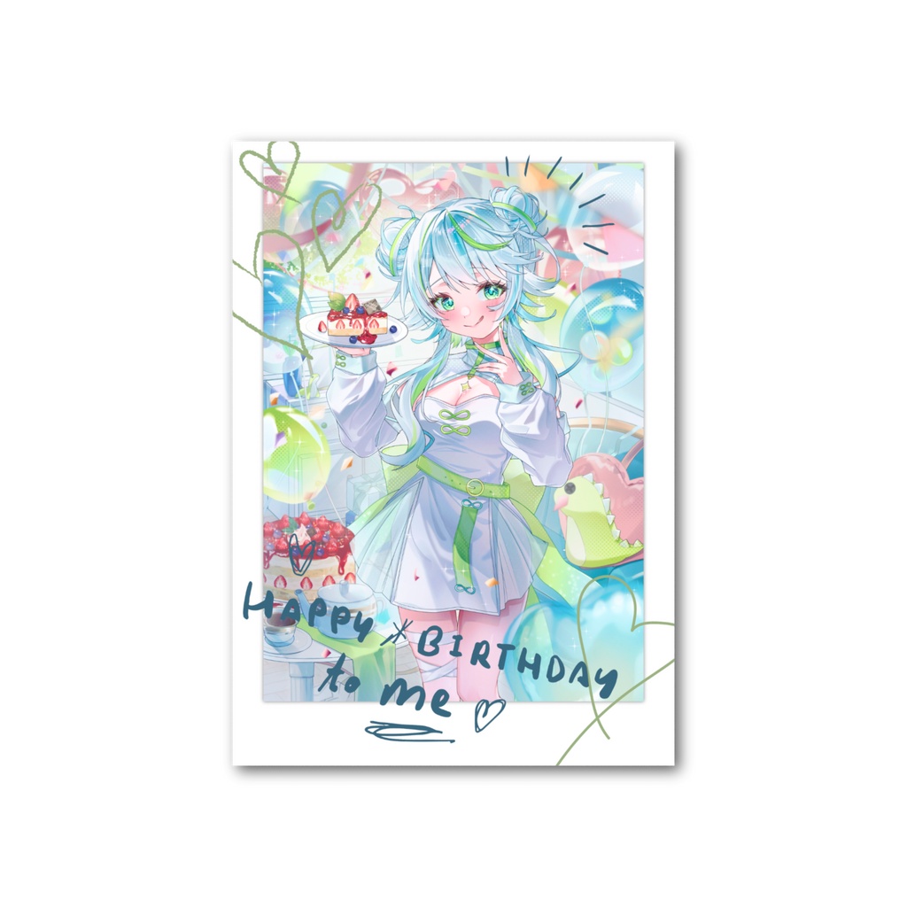 2026生誕フォト風カード