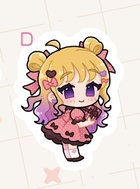 フレークシールD いちごチョコ
