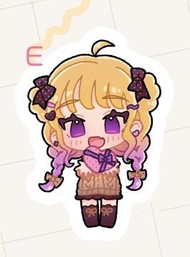 フレークシールE キャラメル