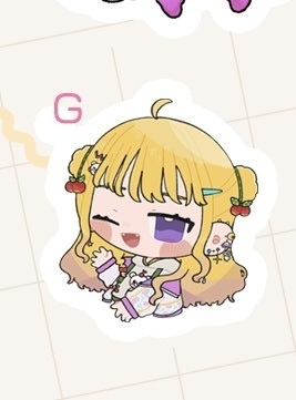 フレークシールG 片手 ウインク