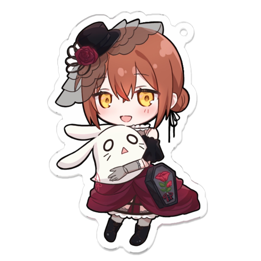 ミニ幻中伽乃花 アクリルキーホルダー