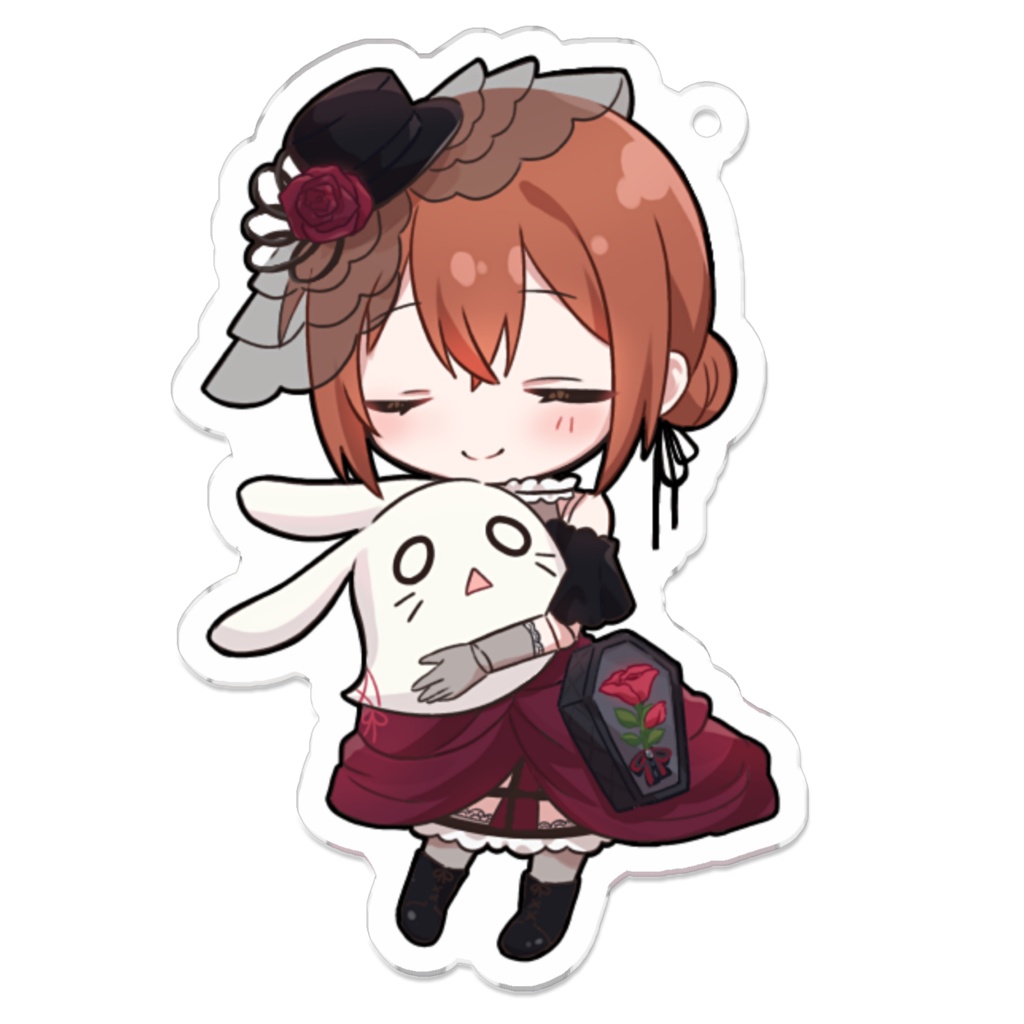 ミニ幻中伽乃花(すやすや) アクリルキーホルダー