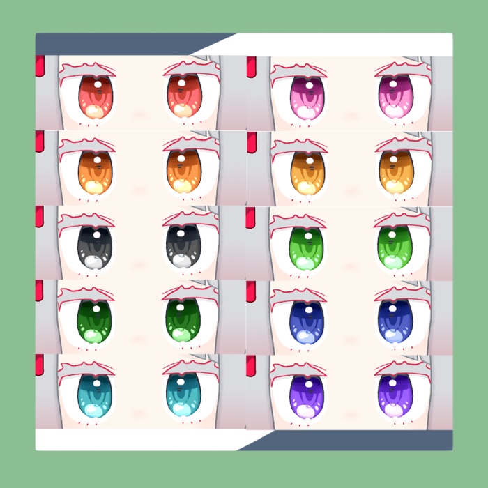 【みみのこ用】アイテクスチャ01