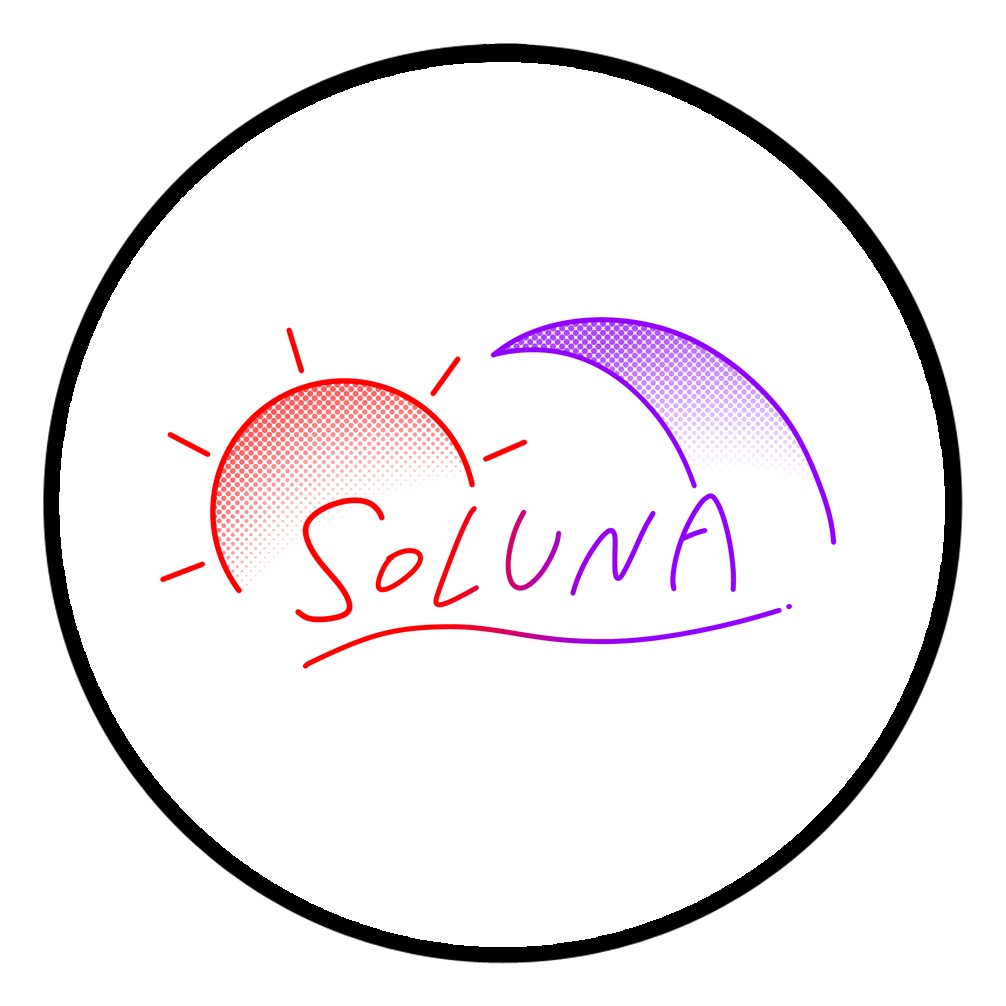 SOLUNA　缶バッジ（57mm）