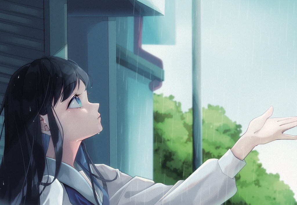 ポストカード「時雨潤う」単品
