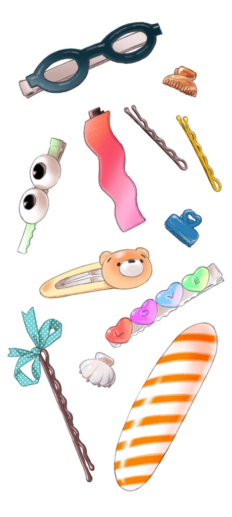 【無料】Android・iPhone 待ち受け画像・X ヘッダー用画像【#颯のヘアピン】