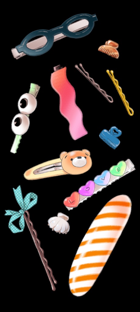 【無料】Android・iPhone 待ち受け画像・X ヘッダー用画像【#颯のヘアピン】
