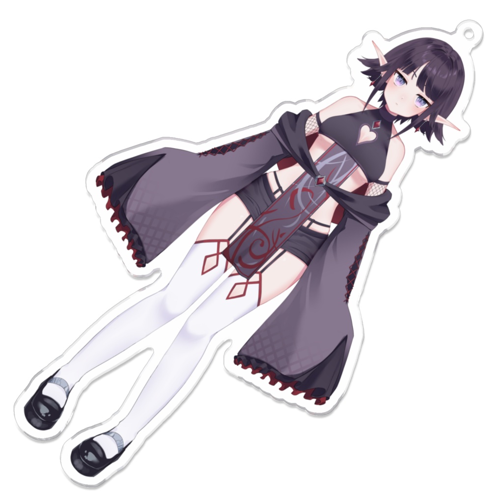 黒羽ラウル 立ち絵アクリルキーホルダー