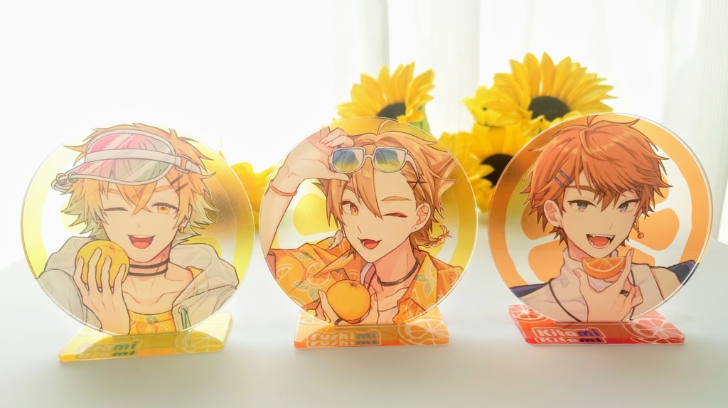 【非公式】三ミ一体/アクリルコースタースタンド