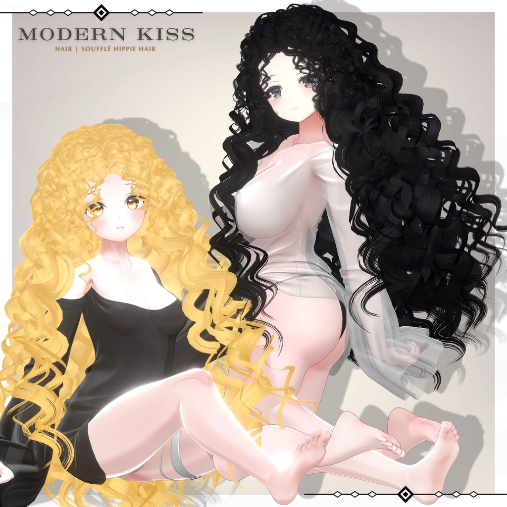 SALE💋 [18アバター対応] Soufflé Hippie Hair 