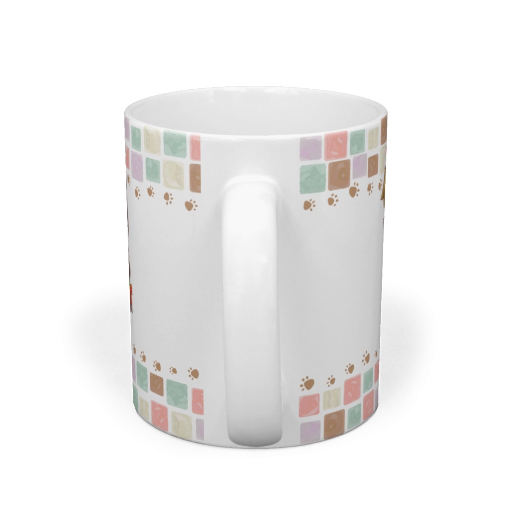 マグカップ「クリスマスモカ&クロ」