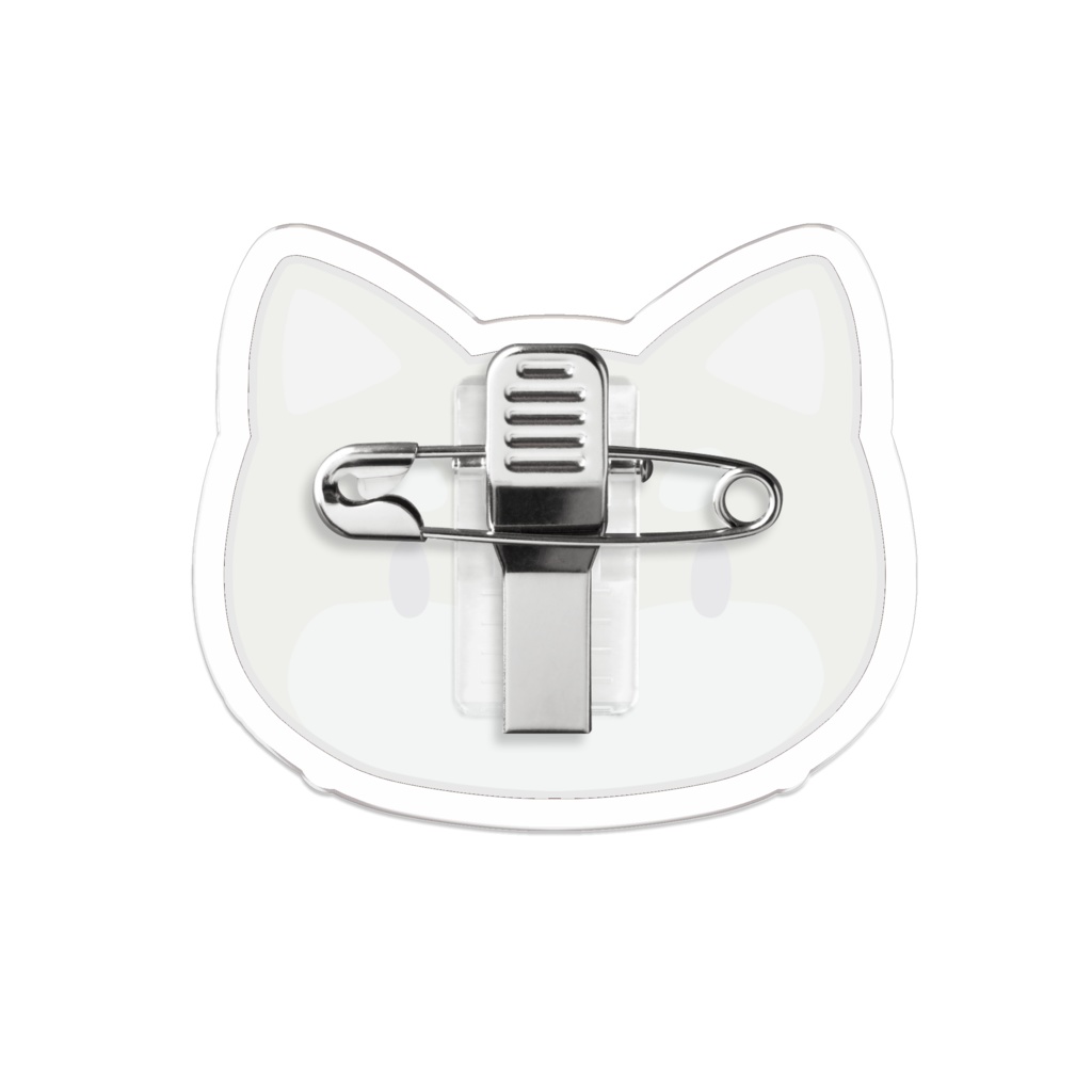 チャコのヘアピンバッジ