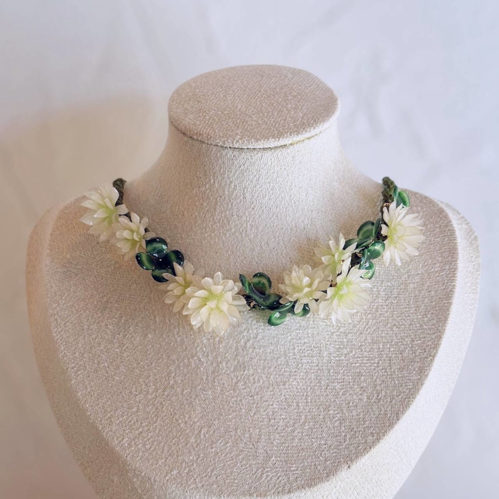 白詰草殺人事件コラボアクセサリー+サイン入りミニ複製画