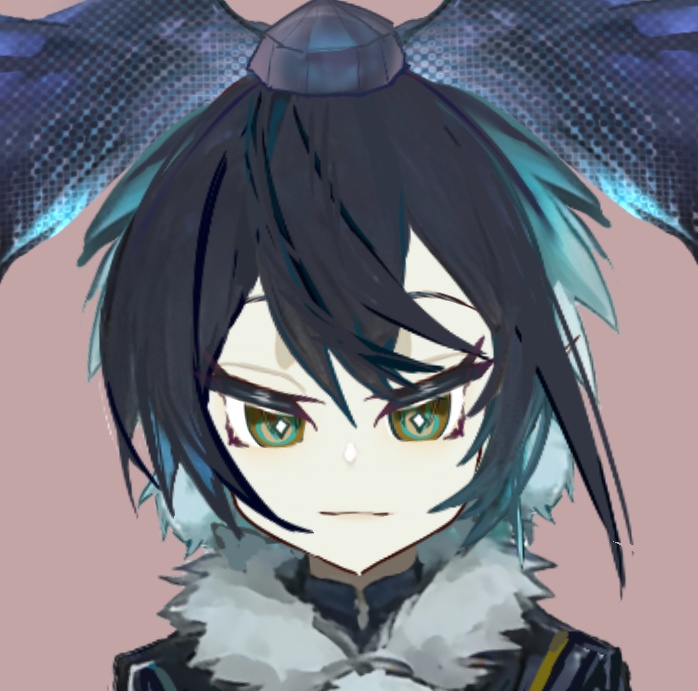 Live2Dモデル 鴉天狗　VTS対応 表情11種