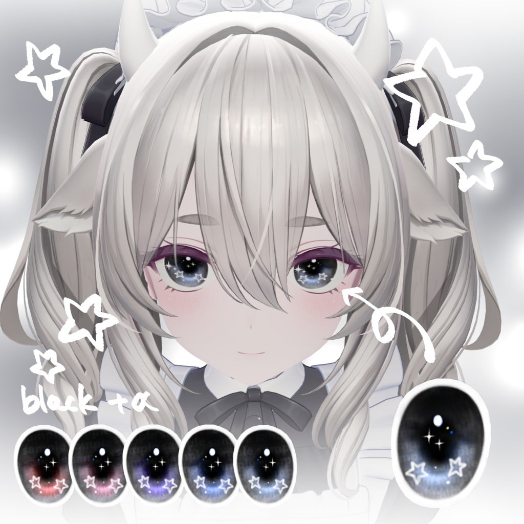 【ミルティナ-Milltina】Milltina eyes texture_01 10color+no☆+α
