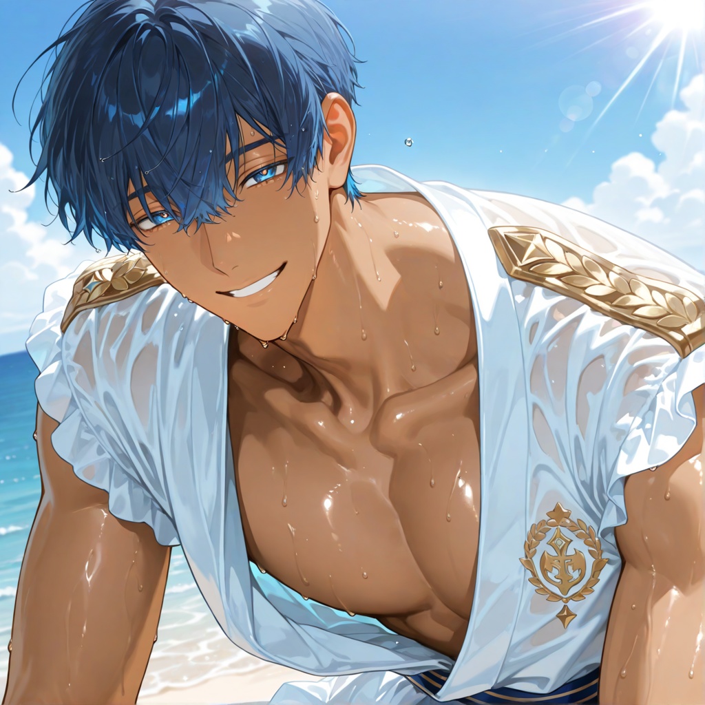 アイドルイケメンAI生成イラストのAI歌動画2　(全年齢向け、無料公開)