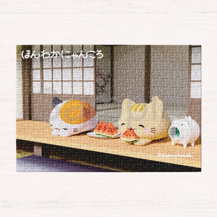 ほんわかにゃんころパズル・夏