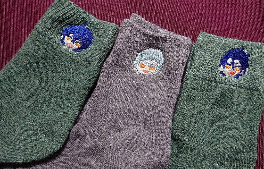 グレジェトアシュ刺繍靴下セット（一部不良あり）