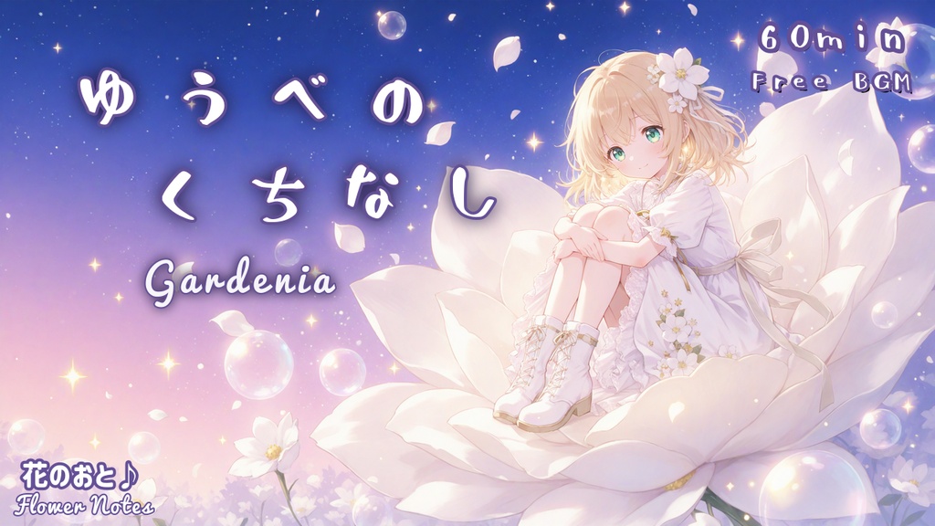 ゆうべのくちなし / Gardenia【フリーBGM】