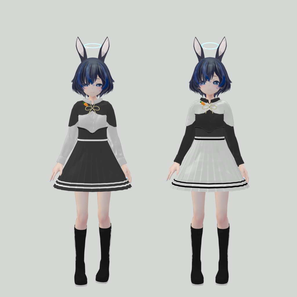 【しずくさん対応】クラシックな服&うさ耳