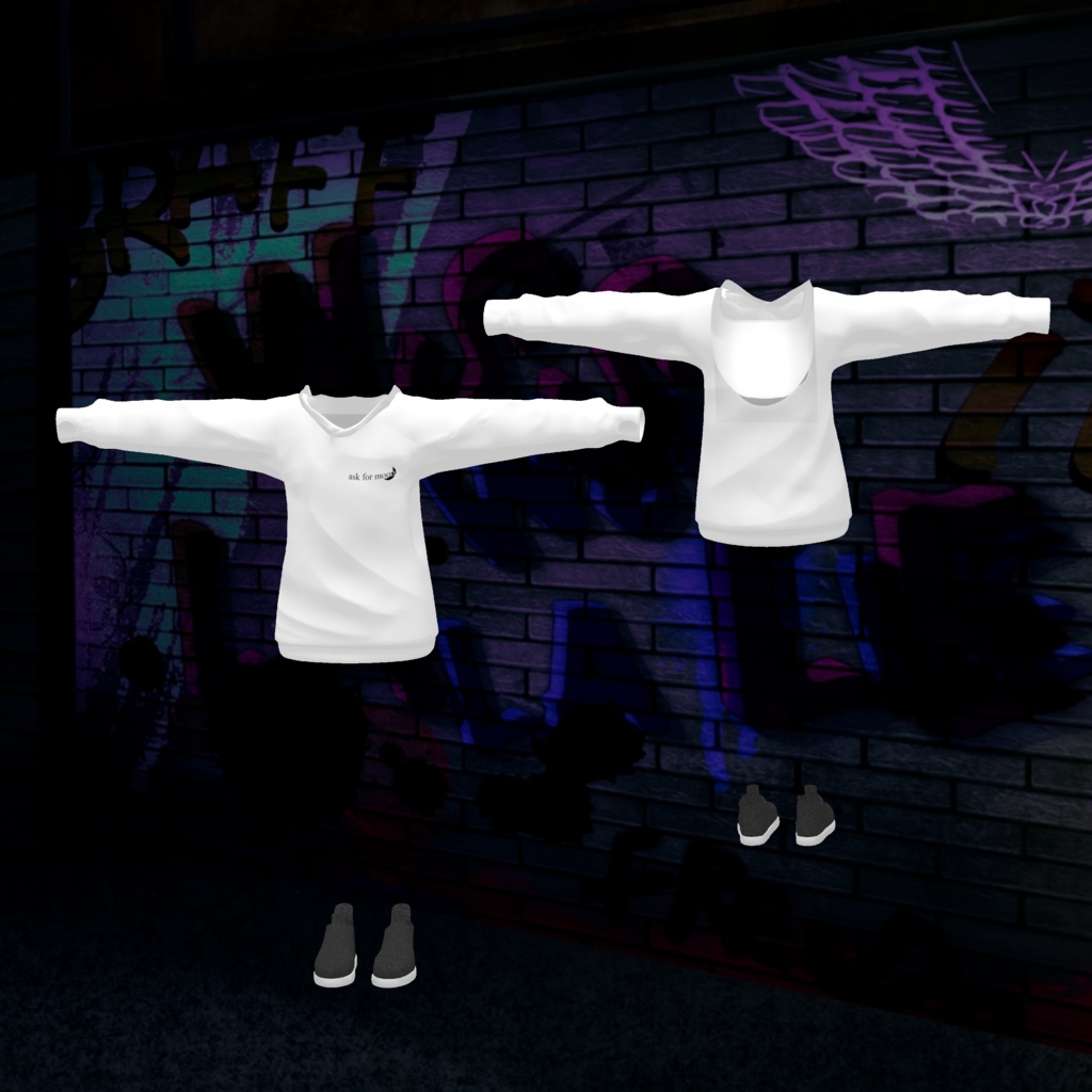 【森羅・ルゼブル対応】ショートパーカー + ロングパーカー