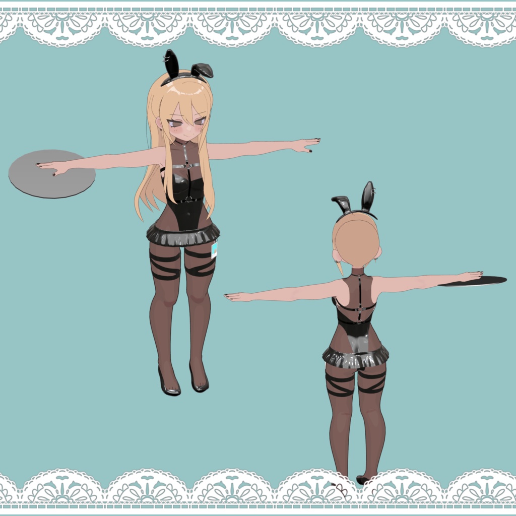 【凪夜瑠璃対応】サイバーバニー