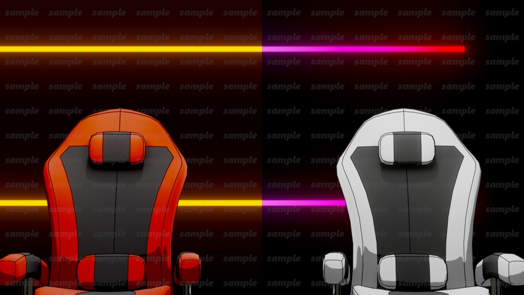 配信用背景素材セット