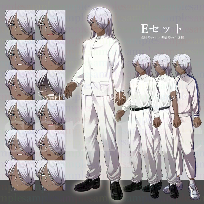 カスタム立ち絵素材01_学生(男)カスタマイズ・書き出し済みPNG