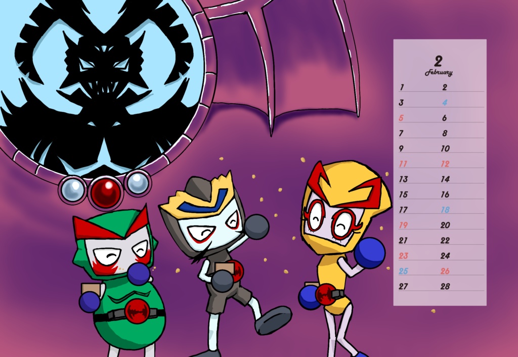 【匿名配送】爆外伝カレンダー