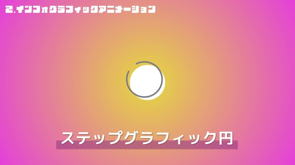 【AEプリセット】よく使うモーショングラフィックス素材集 100パック