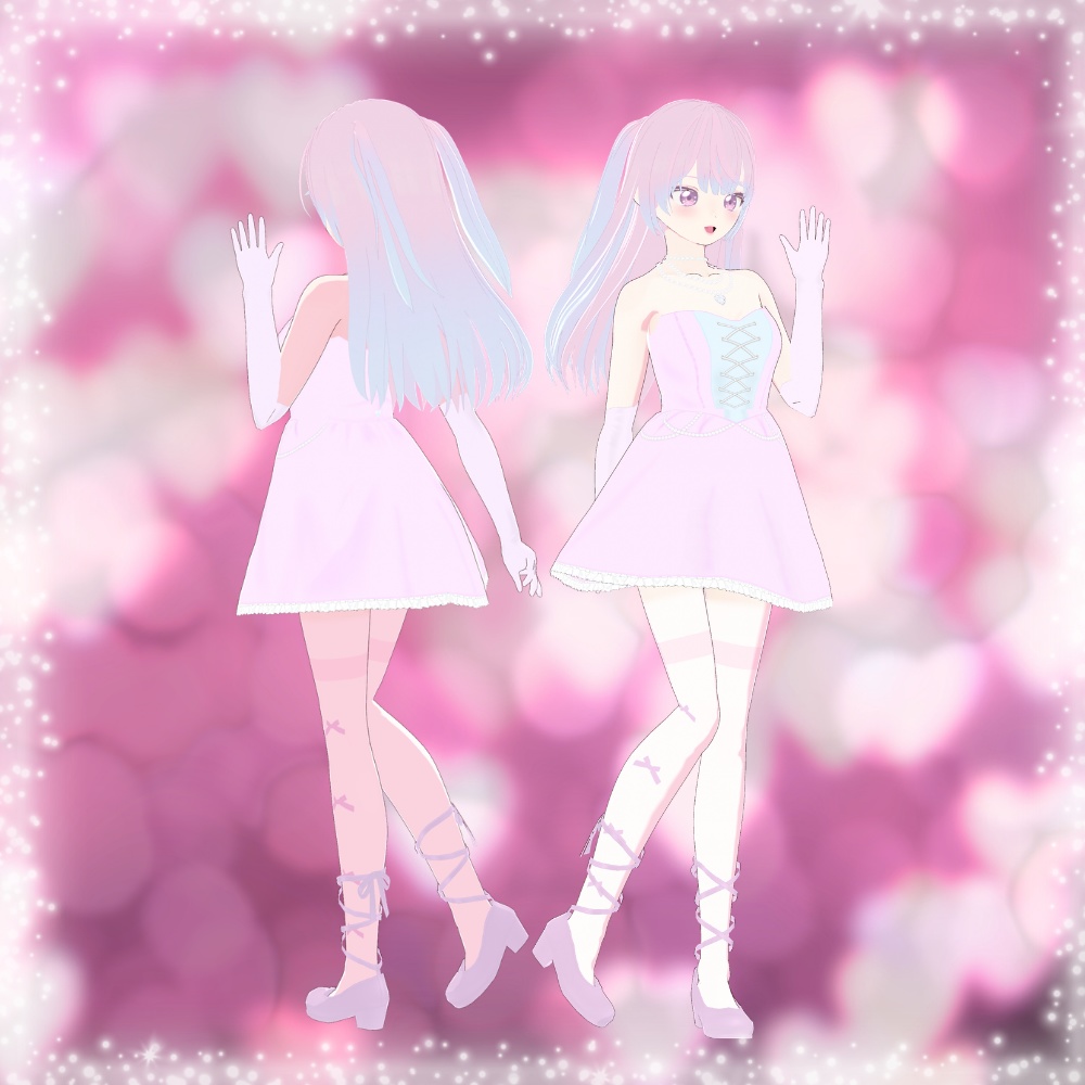 【一点限定】オリジナル3Dモデル「ステラ」【VRoid】